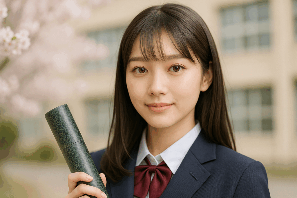 ナチュ盛れカラコンを使用している女性