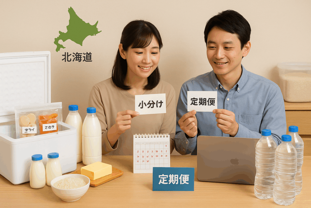ふるラボ|北海道の乳製品を購入した夫婦