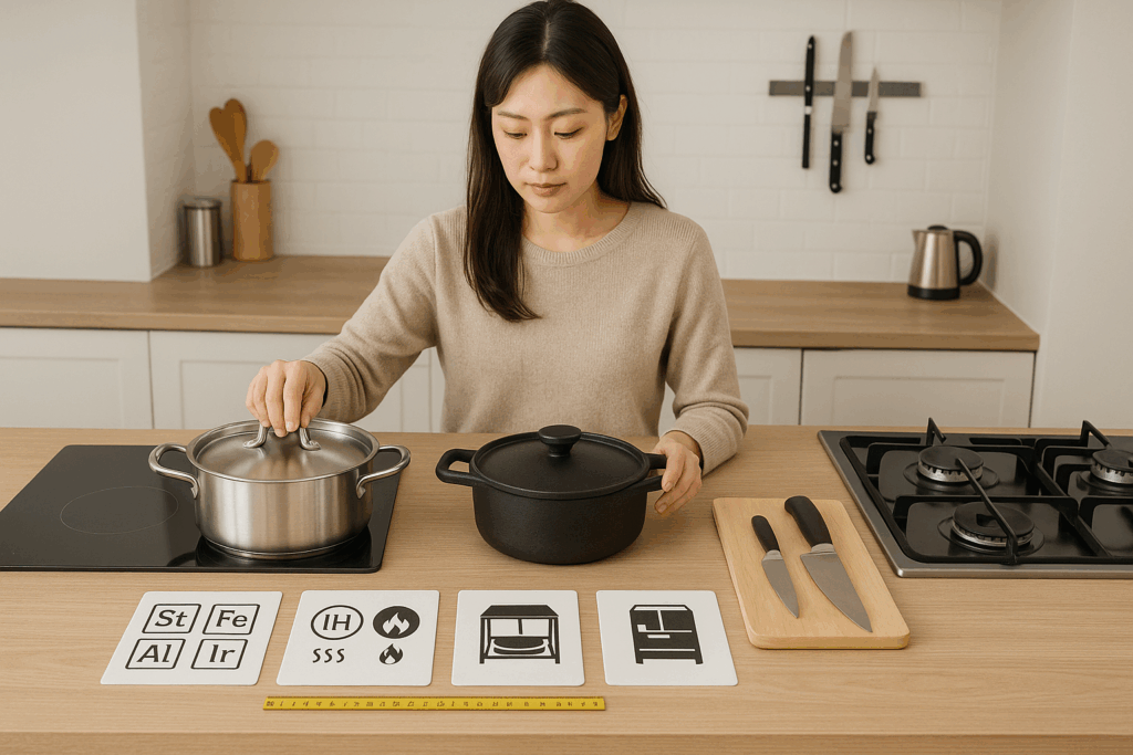 ふるラボ|キッチン用品を購入している女性