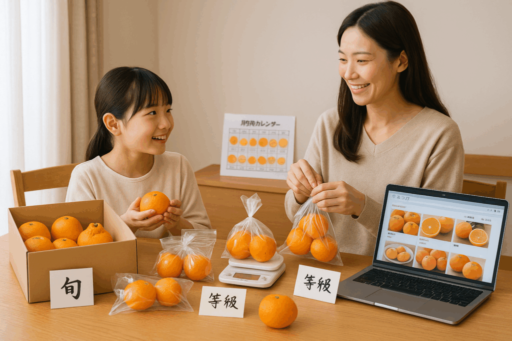 ふるラボ|みかん・柑橘を購入している親子