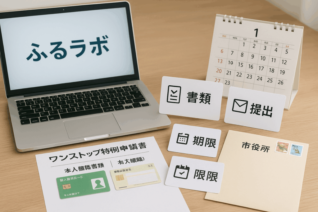 ふるラボ|ワンストップ特例のやり方を調べている
