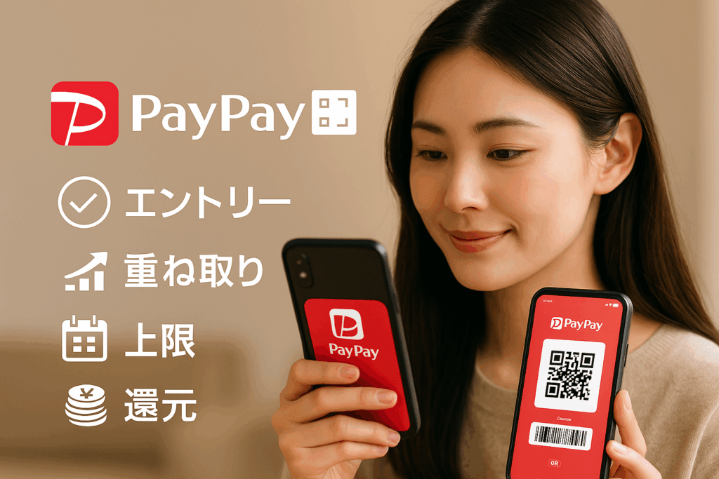 PayPay払いでふるラボを使用している女性