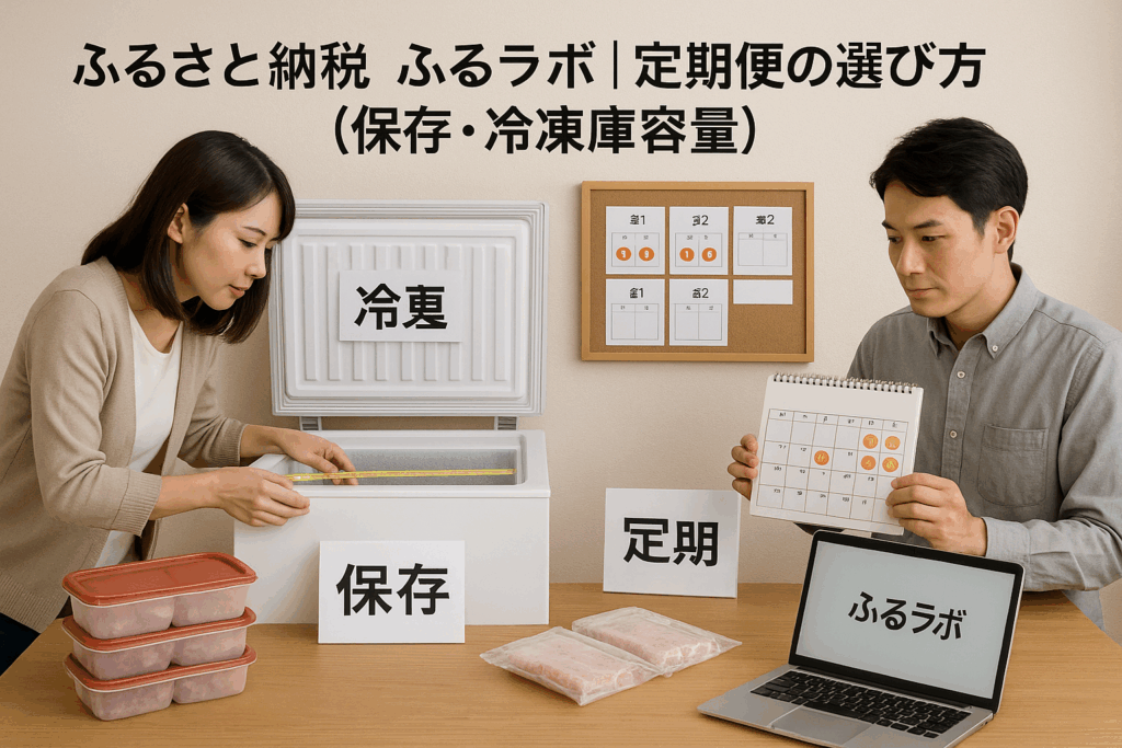 ふるラボ|定期便で商品を購入した夫婦