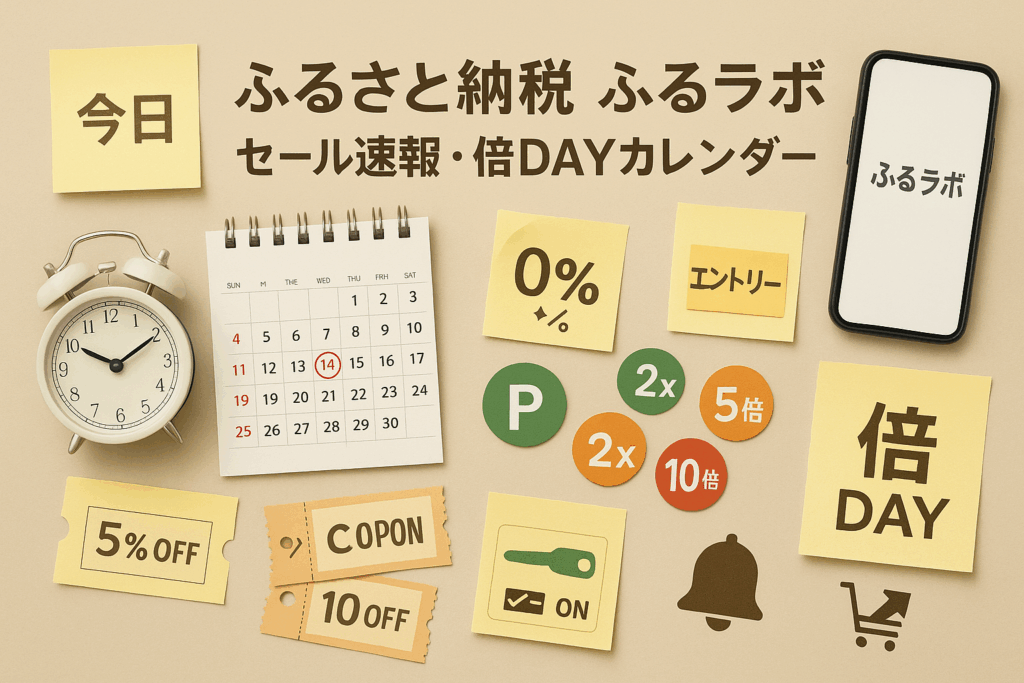 ふるラボ|セール速報を調べている女性
