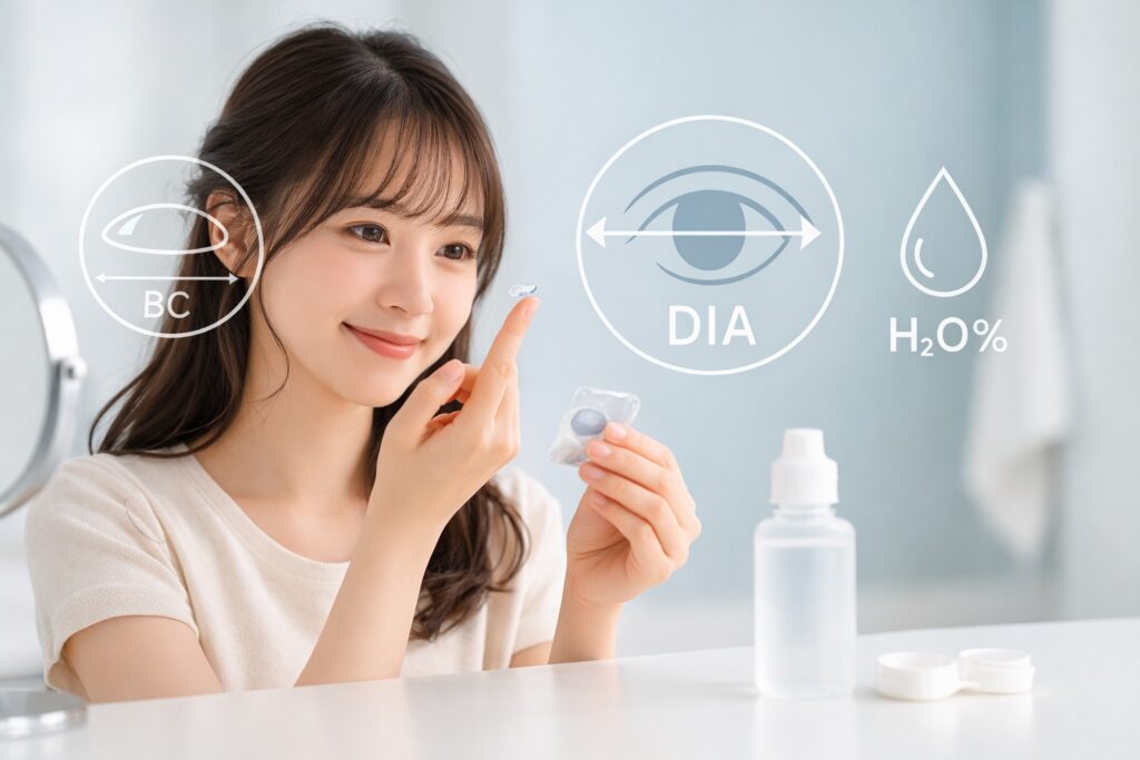 コンタクトレンズケアのクリーンビューティー